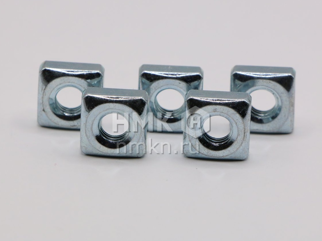 Гайка квадратная М6 комплект 40 шт